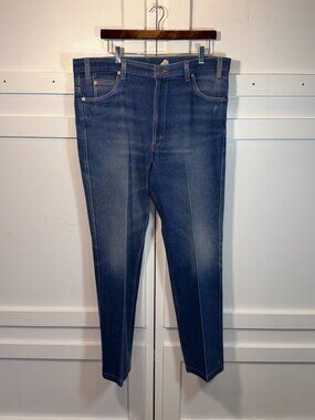 Levi's 517 Men's Jeans Blue W42 L32 Denim Cotton Blend Straight Size 42